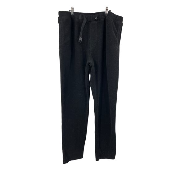 Patagonia Pants Mens XXL Synchilla Snap-T Lightweight Sherpa Fleece Black - Picture 1 of 5